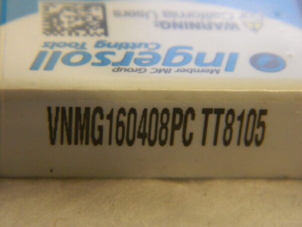 Ingersoll VNMG332PC TT8105 CARB TURNING INSERTS qty 10 6139186