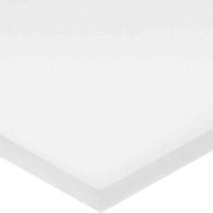 Plastic Bar: Acetal, 2″ Thick, White BULK-PS-AC-178