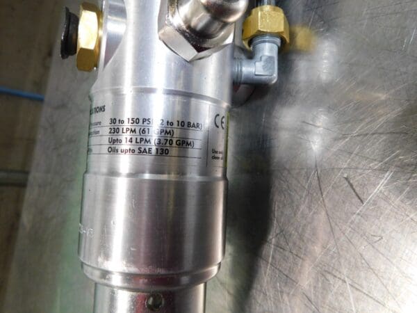 PRO-LUBE Air-Operated Pump 3.7 GPM Oil Lubrication OP/T3/31B/N