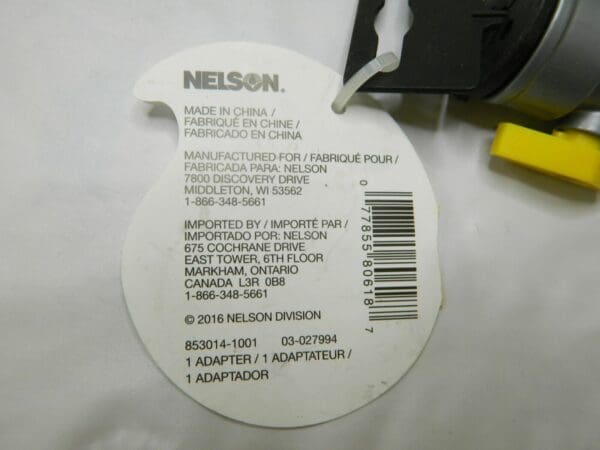 NELSON Garden Hose Shut-Off Valve: Female & Male, 3/4″, Metal Qty 12 853014-1001