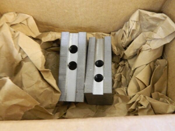 ABBOTT WORKHOLDING PRODUCTS Soft Lathe Chuck Jaw Set: Serrated 2pc KTT8SSQ