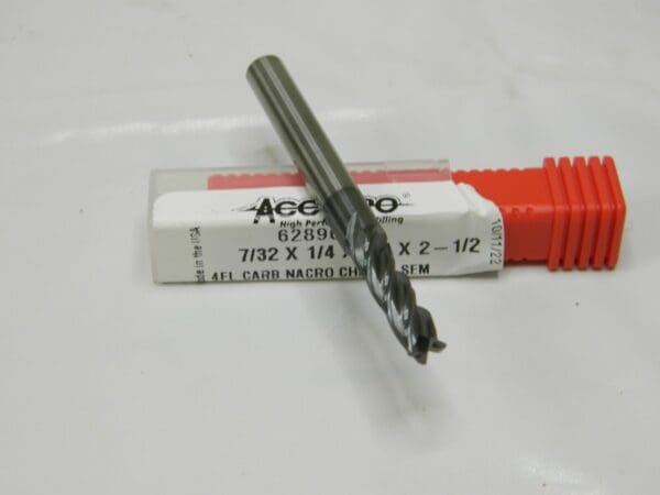 ACCUPRO Corner Chamfer End Mill: 7/32″ Dia, 3/4″ LOC 4 FL 62896758