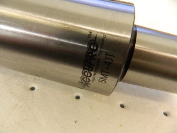 ACCUPRO Taper Drill Chuck Arbor: JT4 Mount Taper, 5MT Shank Taper EJ0540000