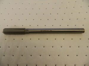 Chucking Reamer: 0.7495″ Dia 9-1/2″ OAL Straight Flute HSS 433-0.7495