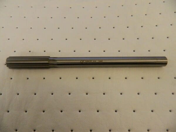 Chucking Reamer: 0.7495″ Dia 9-1/2″ OAL Straight Flute HSS 433-0.7495