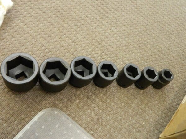 PROTO Deep Impact & Standard Socket Set 7 PC missing 1-3/16 from set