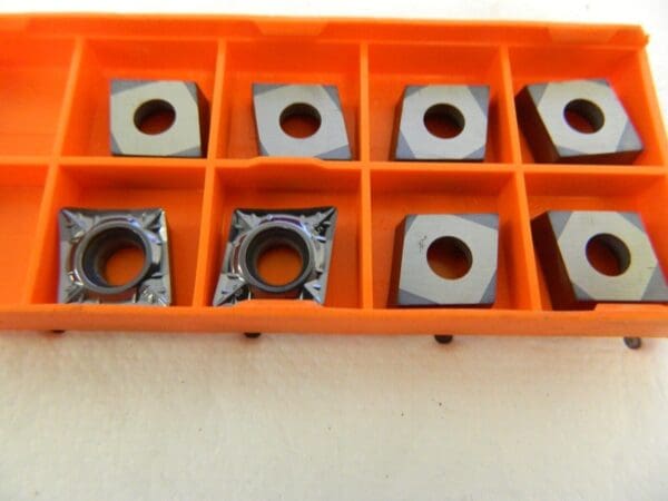 HERTEL CCGT432FN –P10X HP410T Carbide Turning Inserts qty 8 46832267