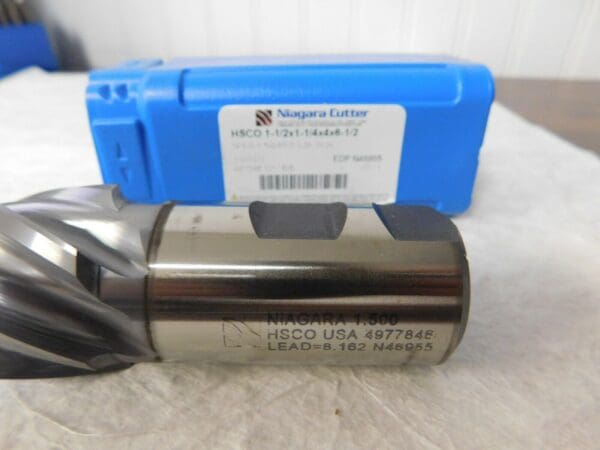 Niagara Cutter 4" LOC 6-1/2" OAL 6 Fl Cobalt Square End Mill N46955