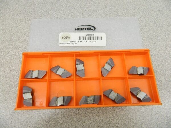 Hertel Carbide Turning Insert: IA3L6 HC215, Qty 10 53828315