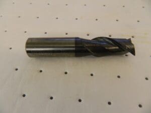 ACCUPRO Square End Mill: 20 mm Dia, 38 mm LOC, 2 Fl Carbide 12181559