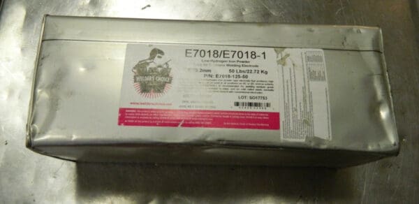 WELDER'S CHOICE Stick Welding Electrode 14"Long 1/8" Dia 50 LBS E7018-125-50