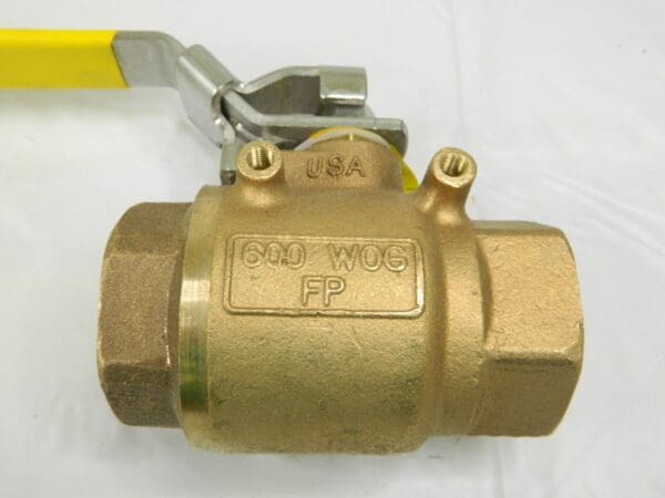 Apollo Manual Ball Valve: 1-1/2″ Pipe, Full Port, Bronze FNPT 7710746SV