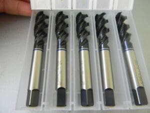 Accupro 1/2"-20 x 3-3/8" 2B HSS-V 3F Blue Spiral Flute Taps qty 5 62667555