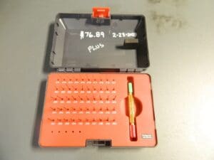 SPI Class ZZ Plug Gage Set: 0.011 to 0.06″ Range 22-170-5 INCOMPLETE