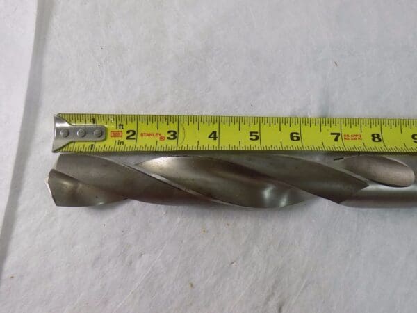 Standard Tool Co 501 Straight Shank Twist Drill 1-15/64" 118º RH Taper Lgth 2Fl