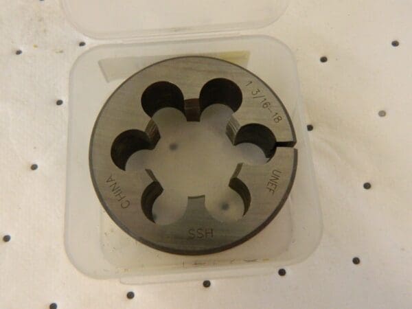 Round Die: 1-3/16-18, High Speed Steel 315-1532