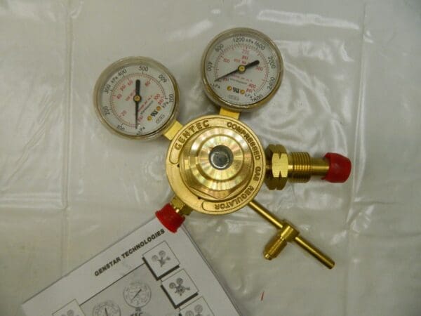 4,500 CFH Flow Range Propane Welding Regulator 152F-80