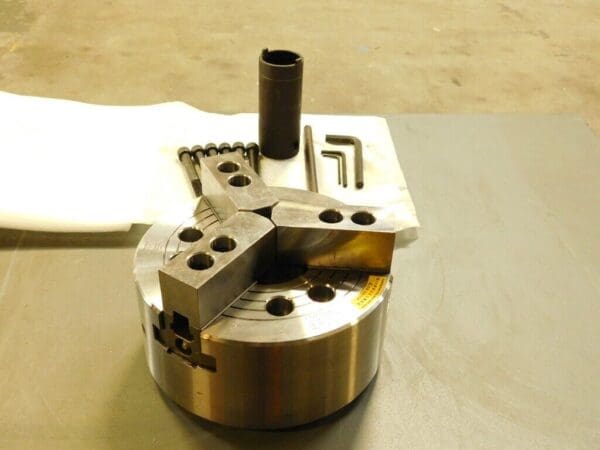 PBA Atlas 8" 3 Jaw Hydraulic Power Lathe Chuck A-6 Mount ATL8-A6