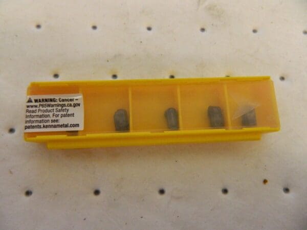 KENNAMETAL Grooving Insert: ER-U4GUP KCU10, Solid Carbide qty 5 6012974