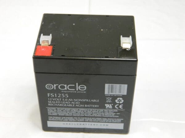 Oracle Replacement Battery 12V 5AH F1 FS1255