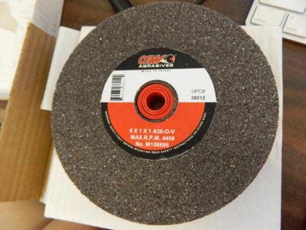 CGW ABRASIVES Bench & Pedestal Grinding Wheel: 6″ Dia 38014