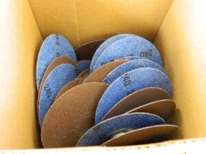 NORTON Quick-Change Discs 50pcs: Speed-Lok TS, 3″ Disc Dia, 240 Grit 66261138172