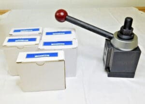 Interstate 6 Piece Quick-Change Piston Tool Post Set Series 300 30541080