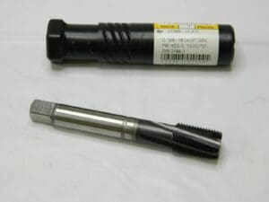 GUHRING Spiral Flute Tap: 5/8-18 UNF, 4 FL, 3BX Class of Fit 9010680158750