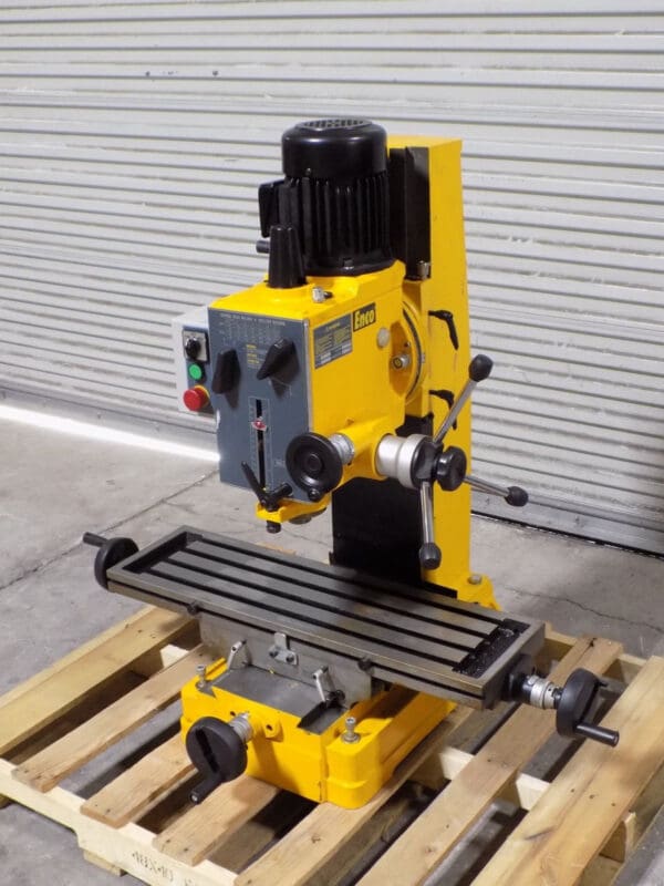 Enco Geared Head Mill Drill 20" Swing 65 to 1550 RPM 1 HP 220/440v 3 Phase