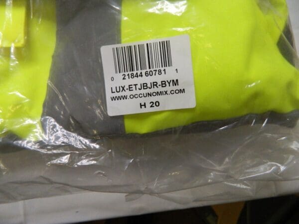 OCCUNOMIX Size M Hi-Viz Yellow Cold Weather Jacket LUX-ETJBJR-BYM