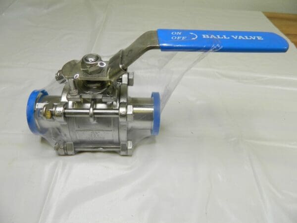 USA SEALING 1-1/2″ Sanitary Stainless Steel Pipe Ball Valve BULK-STF-VAL-14