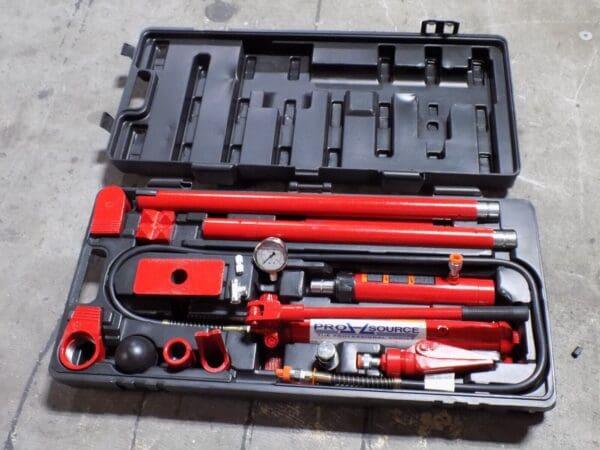 Pro Source 10 Ton Hydraulic Maintenance and Repair Kit 10000 PSI Max Broken Case