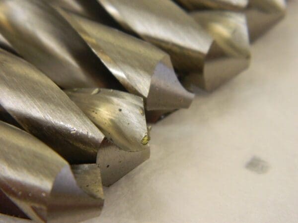 CHICAGO-LATROBE Jobber Length Drill Bits qty6 31/64″ Dia, 118 °HSS 46231