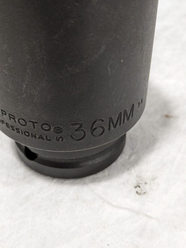 PROTO Impact Socket: 3/4" Drive, 36mm Socket, Hex Drive J07536ML