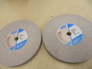 NORTON Straight Grinding Wheels 2pk: 6 in Dia 60 Grit Aluminum Oxide 66252837420