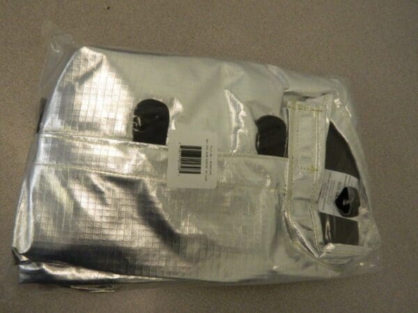 NSA Aluminized 11 oz Ripstop Jacket 45" Silver Size L NXJH5CLG45