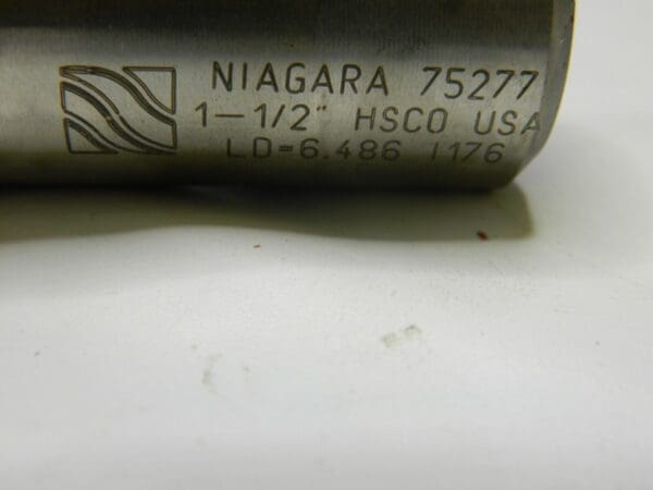 Niagara Cutter End Mill 1-1/2" x 1-1/2" x 4-1/2" Hsco 36° RH N75277