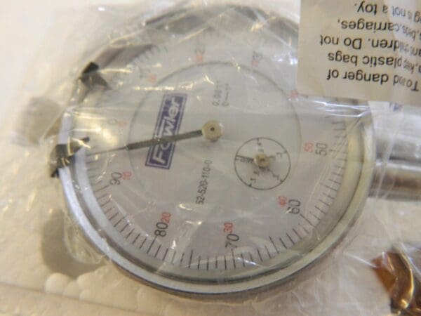 FOWLER Dial Drop Indicator: 1″ Range 52-520-110