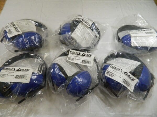 PRO-SAFE Earmuffs 6 pairs : Foam Cushion 210-12408