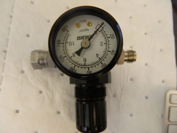 DEVILBISS Paint Sprayer Air Regulator & Gauge HARG-510