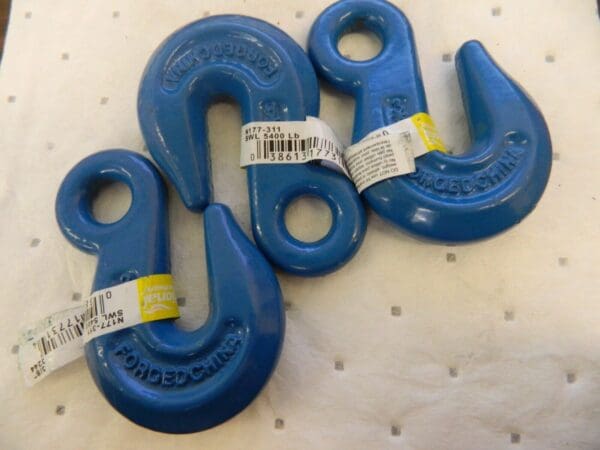 National Hardware Eye Grab Hook in Blue qty 3 N177-311 3244BC