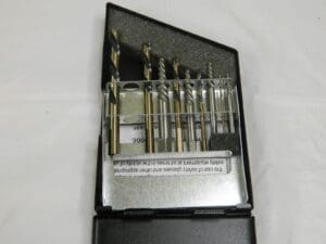 Quad Cut Drill Screw Extractor Drill Set 20879 INCOMPLETE