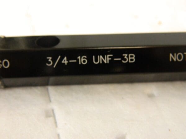 SPI Plug Thread Gage: 3/4-16 Thread, 3B Class, Double End, Go & No Go 34-420-0