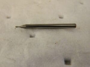 ACCUPRO Ball End Mill: 0.0394″ Dia 2 Fl Carbide 12183893