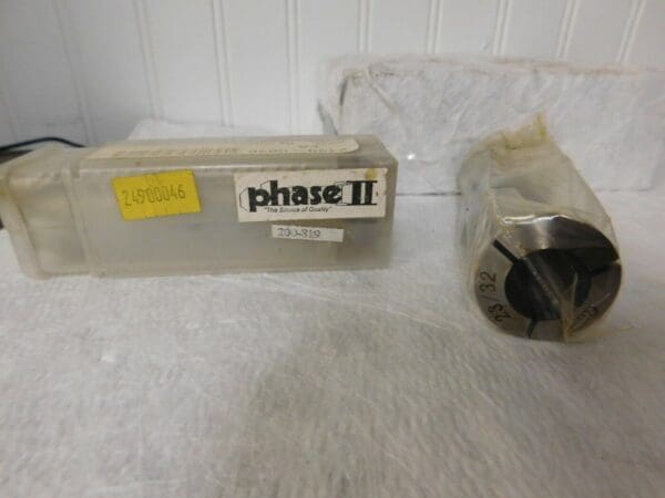 Phase II 23/32 Inch Steel R8 Collet QTY 2 09750464