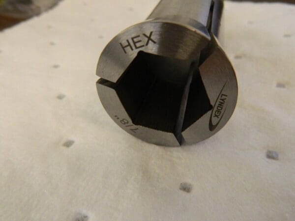 LYNDEX 5C Collet: 7/8″, Hex 530-056