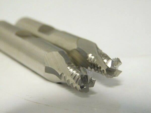 Putnam Tools Cobalt Roughing Square End Mills 1/4" Diam 4FL Qty 2 97737