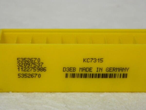 Kennametal SPCL Carbide Turn Insert DWG60013761 KC7315 QTY 10 5352670