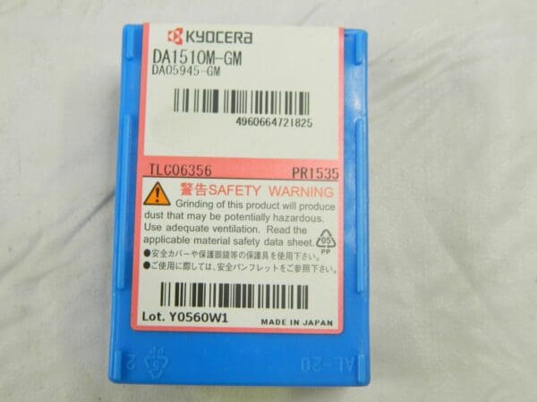 KYOCERA DA1510MGM PR1535 Carbide Replaceable Tip Drill TLC06356