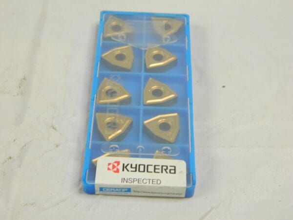 KYOCERA Turning Insert: WNMG432MU CA6515, Solid Carbide Qty 10 TJU08637